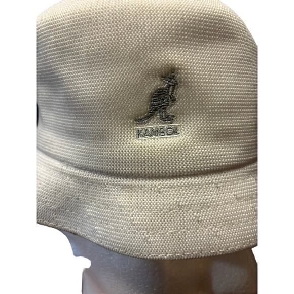Kangol Tropic Bin bucket hat size small in classic white - Picture 3 of 6